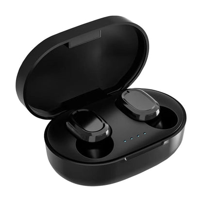 Bluetooth Earbuds Wireless Earbuds,Bluetooth 5.2 Headphones with Charging Case, Bluetooth Headphones with Mics, Fingerprint Control, Power Display,For Sports/Working on Clearance